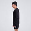 Terrel sports wear basic long sleeve black baju olah raga dry fit pria lari running gym pria