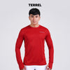 Terrel sportswear basic long sleeve baju atasan lengan panjang kaos olahraga dry fit pria lari running gym