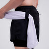 Terrel Sportswear - Compression Short Black Men Running Gym | Celana Olahraga Pendek Pria Inner Compression Stretch Saku HP Resleting