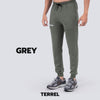 Terrel Sportswear Celana Training Pria Basic Jogger Grey