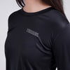 Terrel sportswear Basic Long Sleeve Black Women baju atasan lengan panjang kaos olahraga dry fit wanita lari running gym