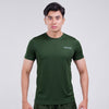 Terrel sportswear Basic Tee Green kaos olahraga dry fit lari running gym pria lengan pendek