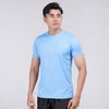 Terrel sportswear Basic Tee Sky Blue  kaos olahraga dry fit lari running gym pria lengan pendek