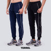 Terrel Sportswear - Trackpants Jogger Training Men | Celana Training Pria Celana Olahraga Jogger Track Pants Polyester Resleting Belakang