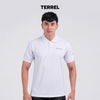 Terrel Polo Tennis  Shirt Jersey White Man Olahraga Sports