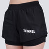 Promo Bundling Women Basic Series B ( Basic Tee Women + Compression Short Women )
