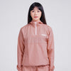 Terrel women basic cagoule peach olah raga gym lari running