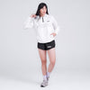 Terrel women basic cagoule white olah raga gym lari running