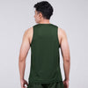 Terrel sportswear Basic Tanktop Green sleeveless baju atasan tanpa lengan kaos olahraga dry fit  pria lari running gym