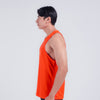 Terrel sportswear Basic Tanktop Orange sleeveless baju atasan tanpa lengan kaos olahraga dry fit  pria lari running gym