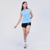 Terrel sportswear Basic Tanktop Sky Blue Women Sleeveless baju atasan tanpa lengan kaos olahraga dry fit wanita lari running gym