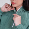 Terrel women basic cagoule jacket sage olah raga gym lari running