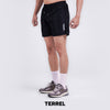 Terrel sportswear Basic Short Black Celana pendek olah raga dry fit lari running gym pria