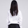 Terrel women basic cagoule jacket white olah raga gym lari running