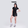 Promo Bundling Women Basic Series B ( Basic Tee Women + Compression Short Women )