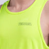 Terrel sportswear Basic Tanktop Green Volt sleeveless baju atasan tanpa lengan kaos olahraga dry fit  pria lari running gym
