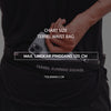 Terrel Sportswear - Dashing Bag Black Series Tas Lari Unisex | Stretch Lightweight Water Resistant