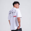 Terrel Steps to be stronger white tshirt