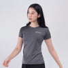 Terrel sportswear Basic Tee Grey Women kaos olahraga dry fit lari running gym wanita lengan pendek