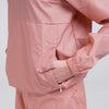 Terrel women basic cagoule peach olah raga gym lari running