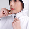 Terrel women basic cagoule white olah raga gym lari running