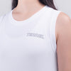 Terrel sportswear Basic Tanktop White Women sleeveless baju atasan tanpa lengan kaos olahraga dry fit wanita lari running gym
