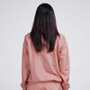 Terrel women basic cagoule peach olah raga gym lari running