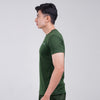 Terrel sportswear Basic Tee Green kaos olahraga dry fit lari running gym pria lengan pendek
