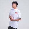 Terrel Steps to be stronger white tshirt