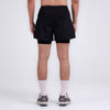 Terrel Sportswear - Compression Short Black Men Running Gym | Celana Olahraga Pendek Pria Inner Compression Stretch Saku HP Resleting