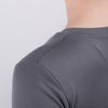Terrel sportswear Basic Long Sleeve Grey Women baju atasan lengan panjang kaos olahraga dry fit wanita lari running gym