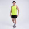 Terrel sportswear Basic Tanktop Green Volt sleeveless baju atasan tanpa lengan kaos olahraga dry fit  pria lari running gym
