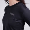 Terrel sportswear Basic Long Sleeve Black Women baju atasan lengan panjang kaos olahraga dry fit wanita lari running gym