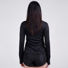 Terrel sportswear Basic Long Sleeve Black Women baju atasan lengan panjang kaos olahraga dry fit wanita lari running gym
