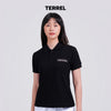 Terrel Polo Tennis T-shirt Black Women Olahraga Sports