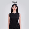 Terrel sportswear Basic Tanktop Black Women sleeveless baju atasan tanpa lengan kaos olahraga dry fit wanita lari running gym