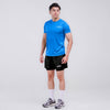 Terrel sportswear Basic Tee Blue kaos olahraga dry fit lari running gym pria lengan pendek