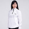 Terrel women basic cagoule jacket white olah raga gym lari running