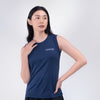 Terrel sportswear Basic Tanktop Navy Women sleeveless baju atasan tanpa lengan kaos olahraga dry fit wanita lari running gym