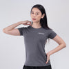 Terrel sportswear Basic Tee Grey Women kaos olahraga dry fit lari running gym wanita lengan pendek