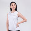 Terrel sportswear Basic Tanktop White Women sleeveless baju atasan tanpa lengan kaos olahraga dry fit wanita lari running gym