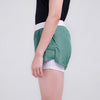 Terrel sportswear Compression Short Sage Women celana olahraga pendek gym running lari wanita