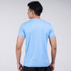 Terrel sportswear Basic Tee Sky Blue  kaos olahraga dry fit lari running gym pria lengan pendek