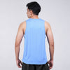 Terrel sportswear Basic Tanktop Sky Blue Sleeveless singlet pria dry fit gym running pria