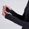 Terrel sportswear Basic Long Sleeve Black Women baju atasan lengan panjang kaos olahraga dry fit wanita lari running gym