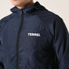 Terrel basic windbreaker jacket navy