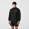 Terrel Sportswear - Basic Windbreaker Jacket Black Running Unisex | Jaket Olahraga Lightweight Packable Quick Dry