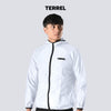 Terrel basic windbreaker jacket white