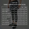 Terrel sportswear Compression Short Active White Celana olahraga panjang gym running lari pria