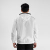 Terrel basic cagoule jacket white olah raga gym lari running